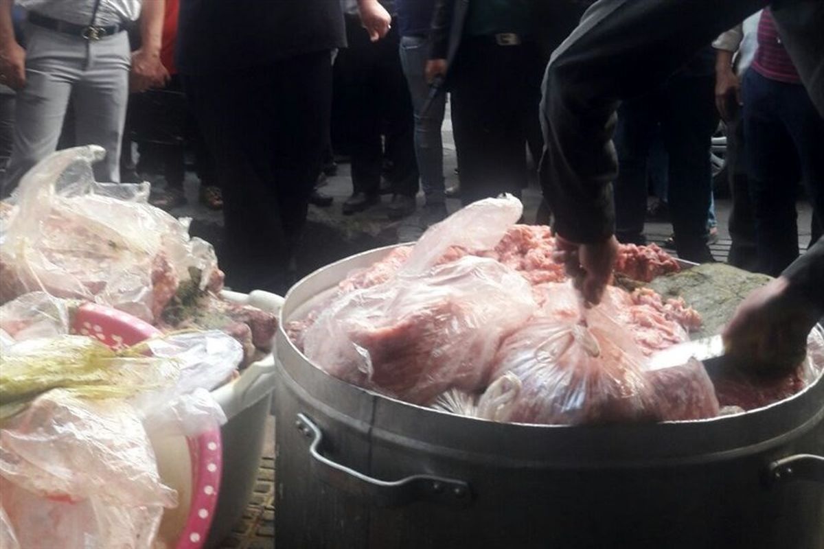 کشف و ضبط ۱۲۰۰ کیلوگرم گوشت ناسالم در کرمانشاه