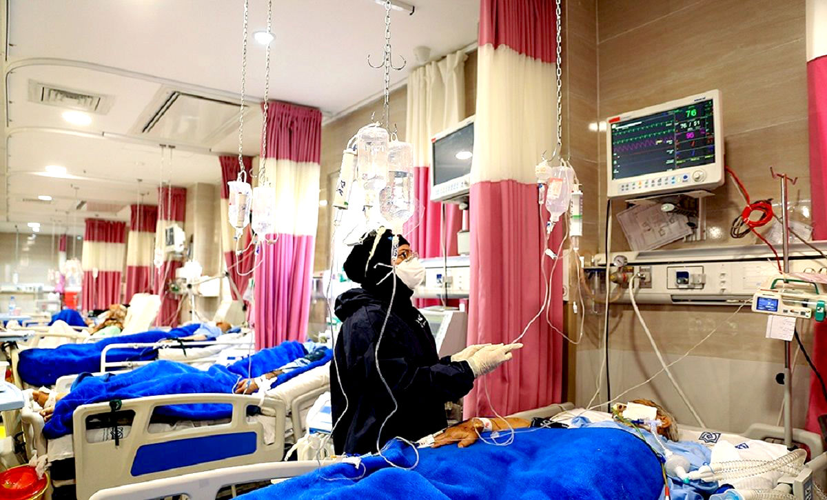 تعداد بیماران کرونایی بستری در بیمارستانهای خراسان رضوی حدود ۳۱۵ نفر می باشند 