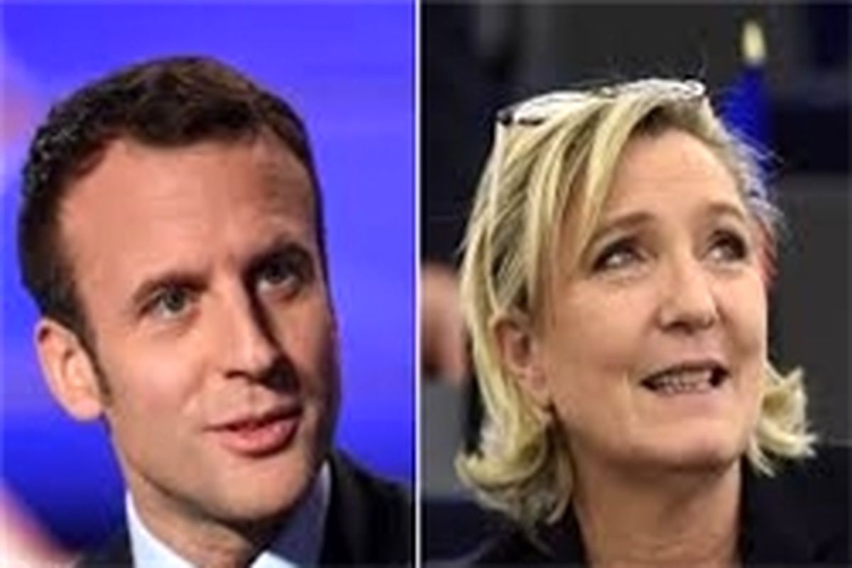 ماکرون و لوپن به دور دوم انتخابات ریاست جمهوری 2017 فرانسه راه یافتند