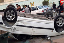 مرگ دونفر در پی واژگونی خودرو در کیاشهر