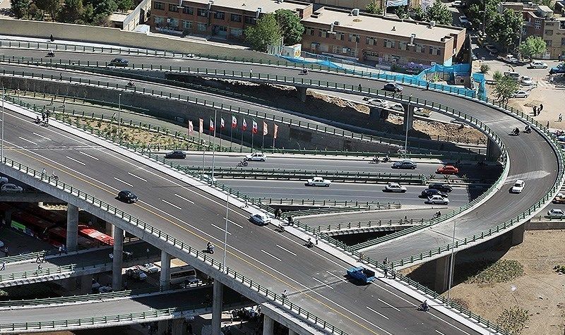 افتتاح پل تقاطع بلوار ارتش- امام علی(ع) با حضور شهردار تهران