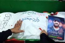 تشییع پیکر مطهر شهید مدافع حرم در‌ شیراز 