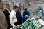 عیادت استاندار کرمانشاه از مجروحین حمله جنایتکارانه رژیم صهیونیستی 