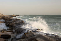 وزش باد‌های نسبتاً شدید جنوب شرقی/ تنگه هرمز و دریای عمان مواج است