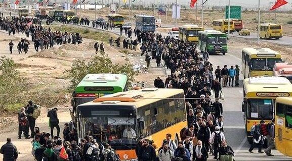 تخصیص 150 دستگاه اتوبوس در کرمانشاه برای جابجایی زوار اربعین
