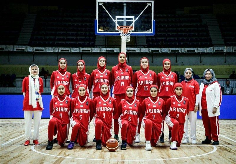 تیم بسکتبال دختران زیر ۱۶ سال ایران چهارم شد