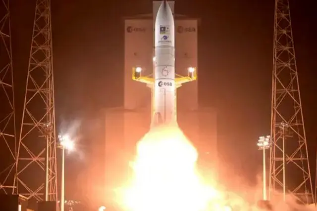 ماهواره‌های گالیله با موشک آریان ۶ به فضا پرتاب شدند