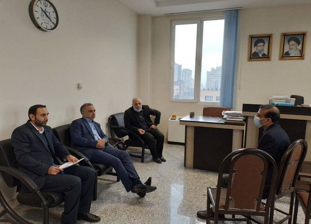 بازدید معاونین قضایی رییس دادگستری تهران از مجتمع‌های قضایی