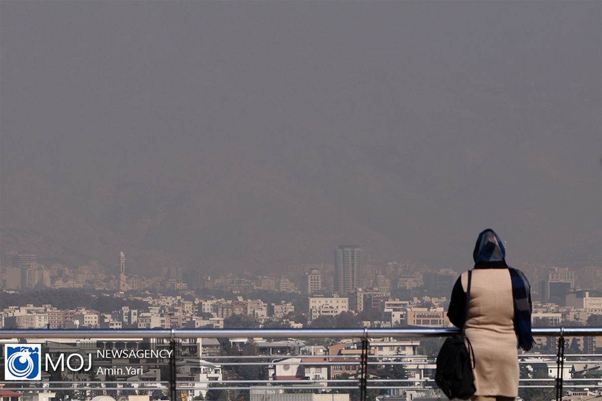 ۸ ایستگاه سنجش کیفیت هوای تهران در وضعیت آلوده