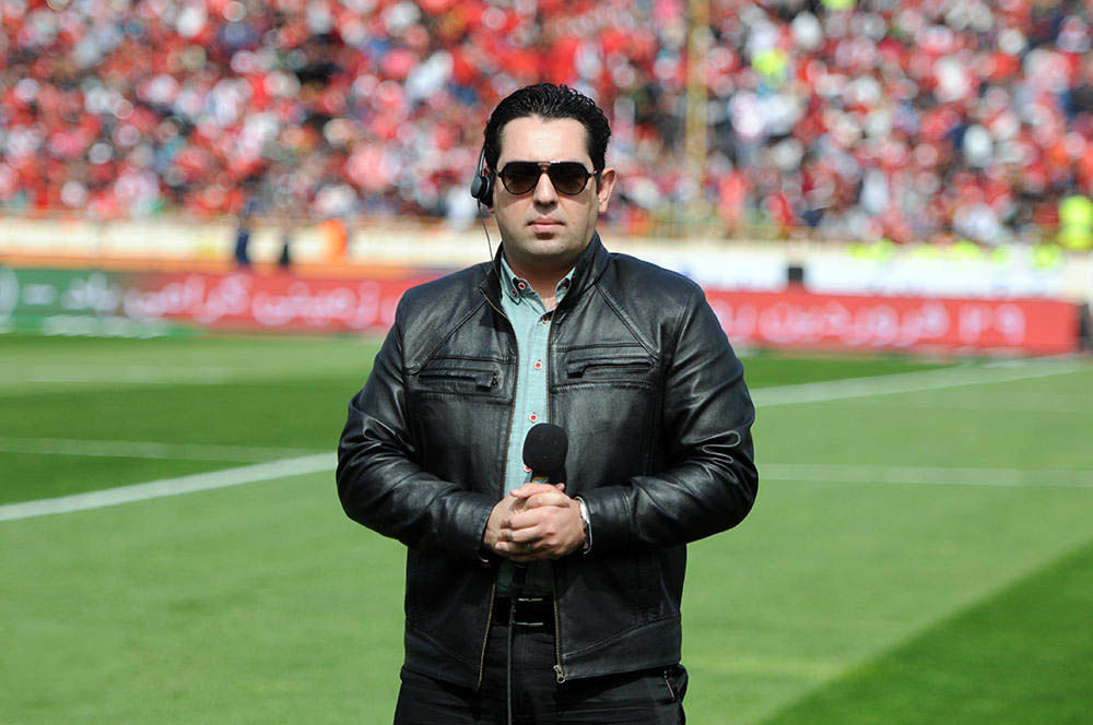 محمدرضا احمدی گزارشگر فوتبال ایران و بحرین شد