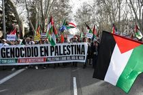 اروپایی‌ها برای مردم غزه تظاهرات کردند