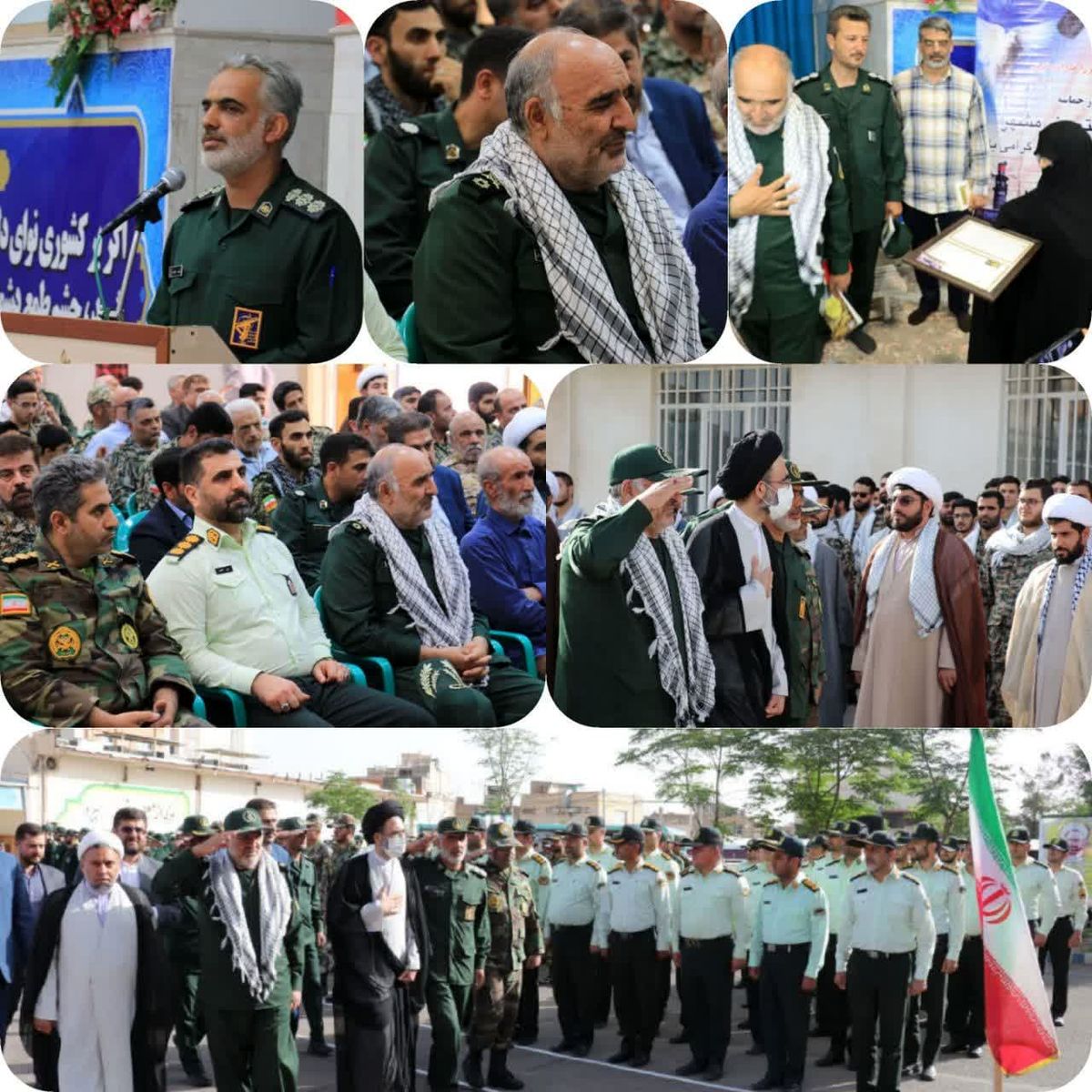 اقتدار نیروهای مسلح کاشان در روز سوم خرداد به نمایش در آمد