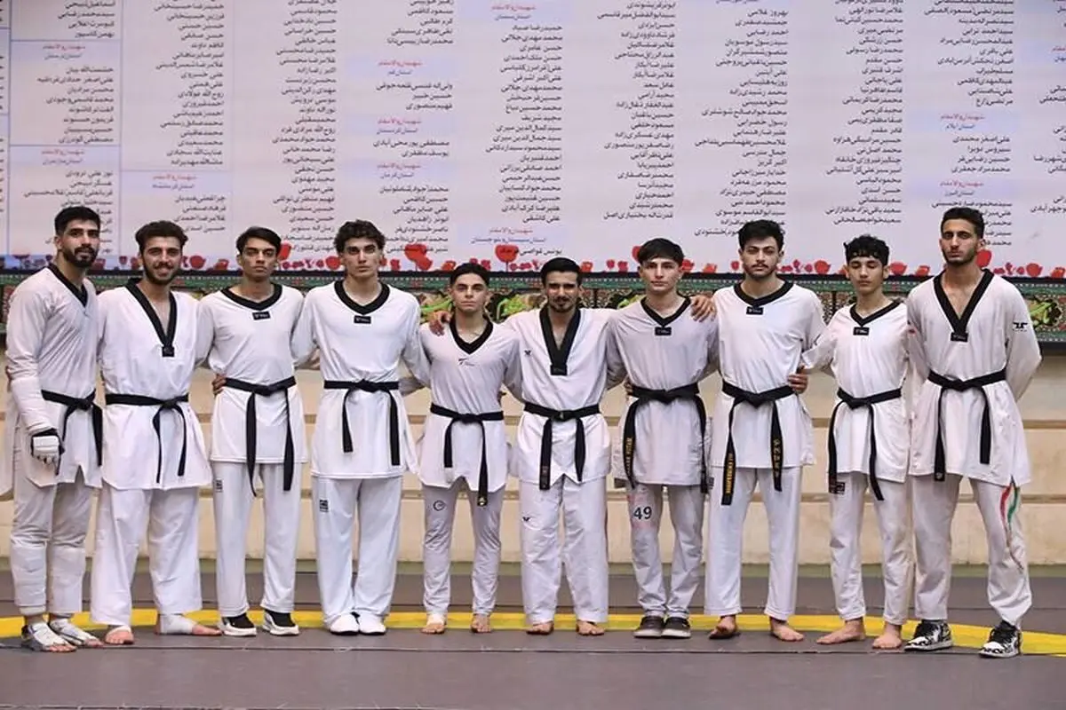 ۱۰ تکواندوکار به اردوی تیم ملی راه پیدا کردند