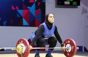 کیژان مقصودی سه مدال برنز وزنه‌برداری قهرمانی آسیا را کسب کرد