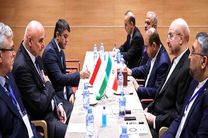 روسای مجالس ایران و تاجیکستان بر تسهیل همکاری بخش‌های خصوصی دو کشور تاکید کرد