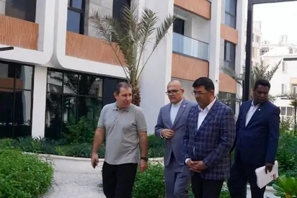 بازدید مدیران ارشد بانک مسکن از پروژه ۱۷۰ واحدی «هسا» کیش / تجربیات موفق طرح‌های مشارکتی بانک مسکن در مناطق آزاد