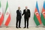 الهام علی‌اف از رئیس جمهور ایران در حاشیه اجلاس اکو استقبال کرد