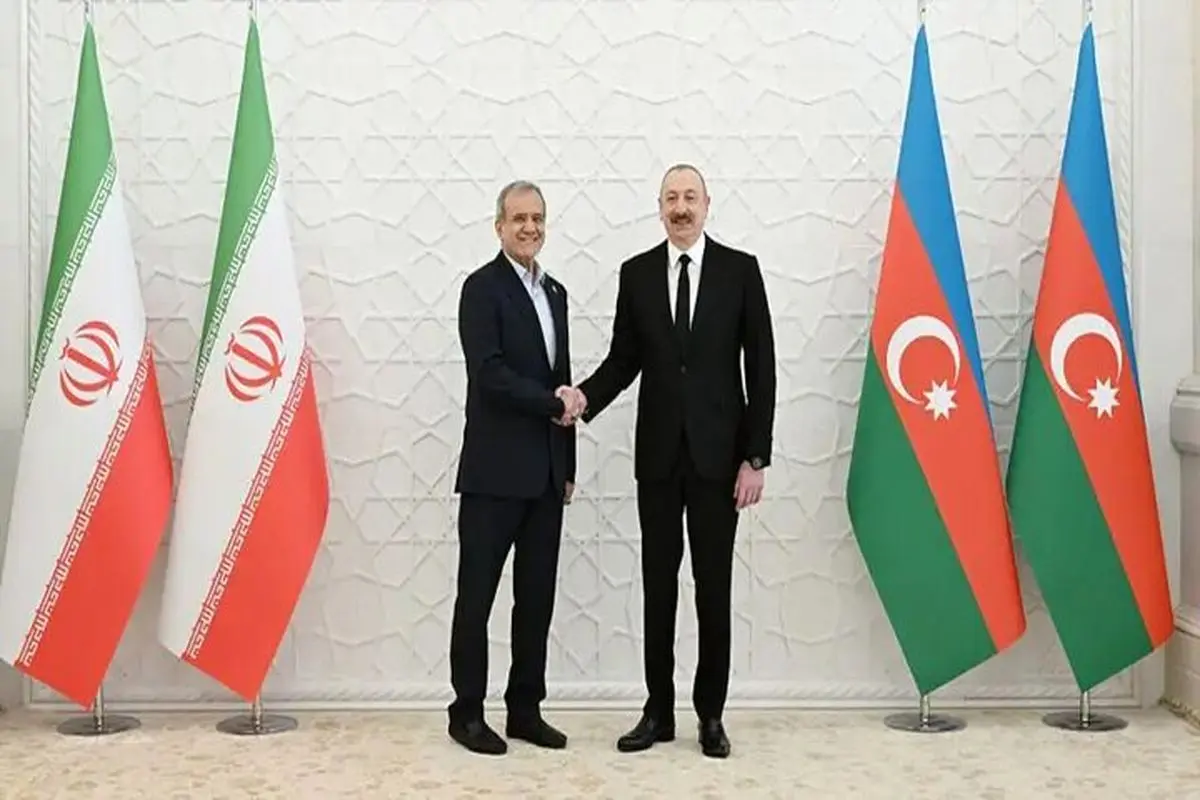 الهام علیاف از رئیس جمهور ایران در حاشیه اجلاس اکو استقبال کرد