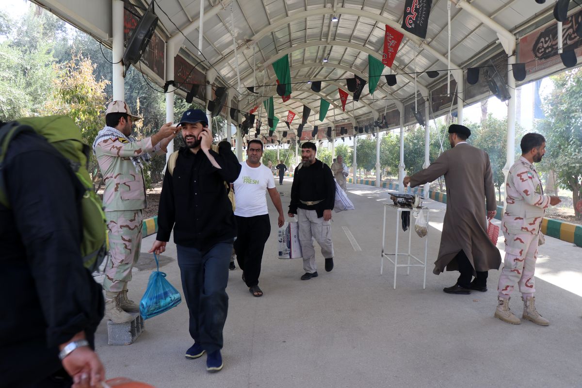 تردد زائران از مرز خسروی روان است