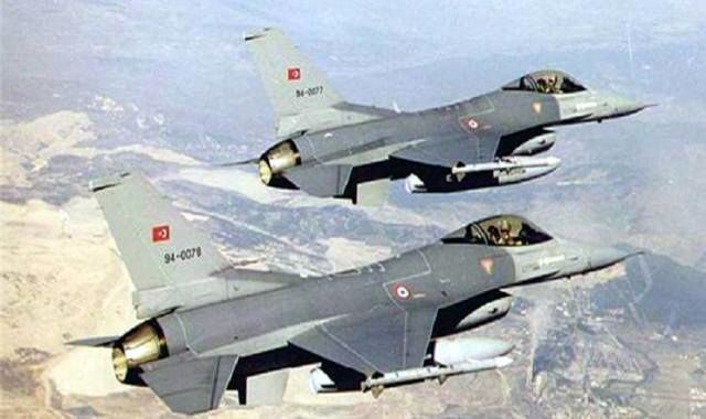جنگنده های ترکیه جنگلی را در سیدکان اربیل عراق به آتش کشیدند
