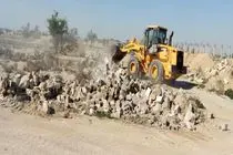 رفع تصرف فوری بیش از ۷۰ هزار متر مربع اراضی ملی در خوزستان صورت گرفت