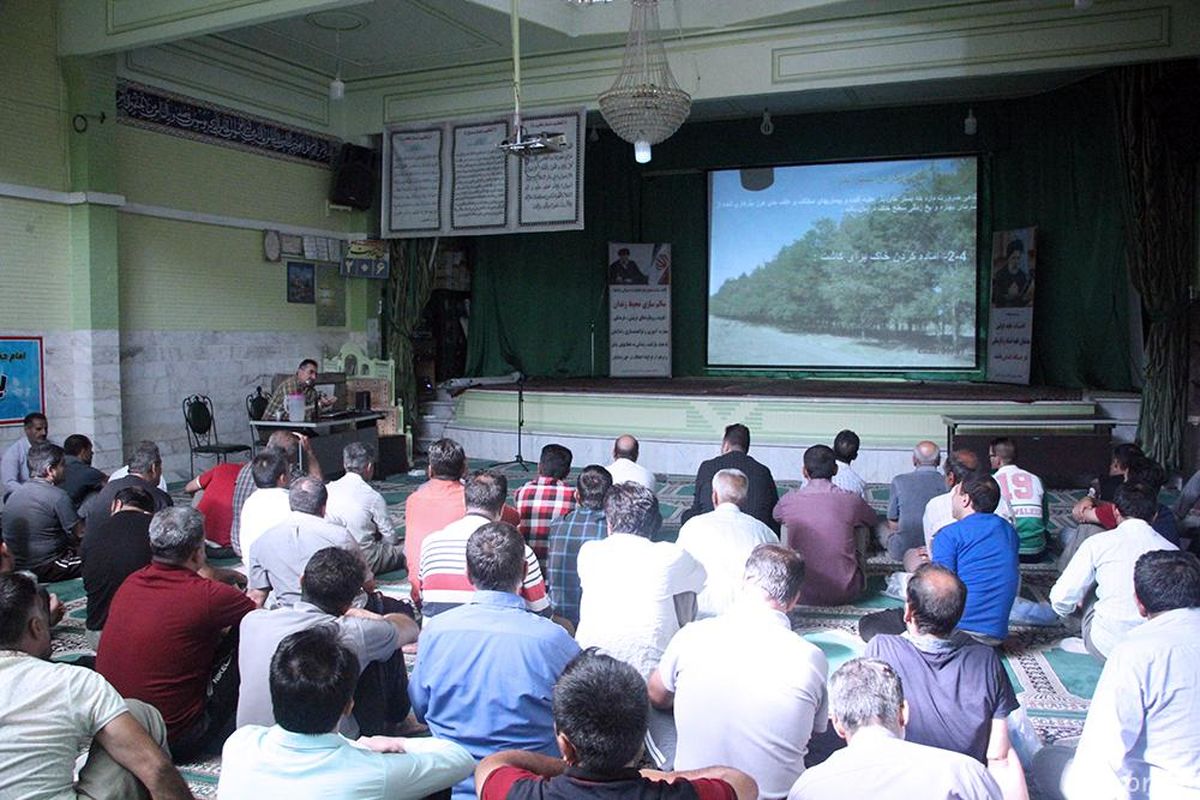 برگزاری دوره آموزش توسعه منابع طبیعی و آبخیزداری در زندان رودان‎