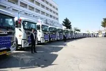  تحویل ۳۰ دستگاه کامیون به شهرداری‌های خراسان رضوی