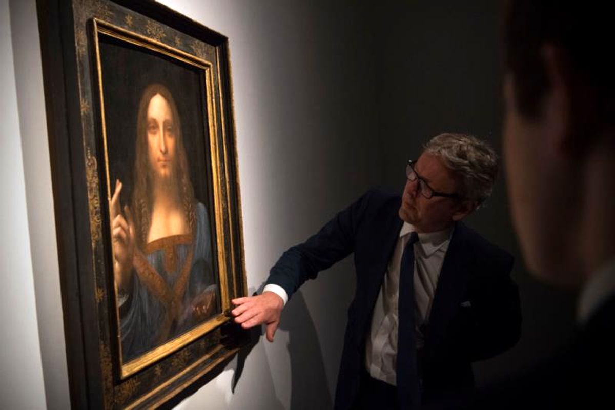 نقاشی «سالواتور موندی» رکورد گرانترین اثر نقاشی را زد