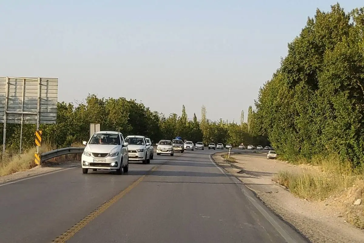 تابستان امسال تردد در راه های قزوین از مرز ۱۰۱ میلیون دستگاه خودرو گذشت