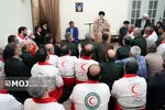 رهبر انقلاب امدادگران را مظهر صفات انسانی و انسان دوستی دانستند