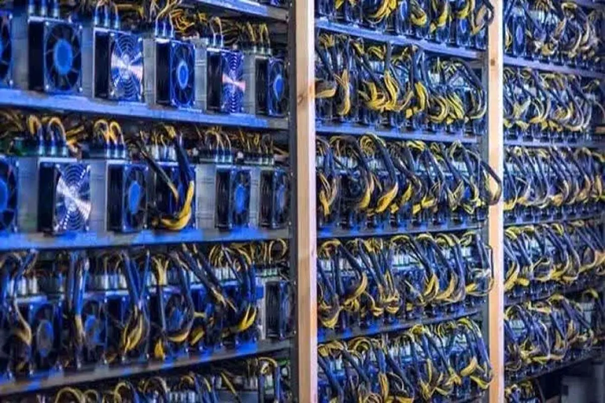 مزرعه بزرگ استخراج غیرمجاز رمزارز