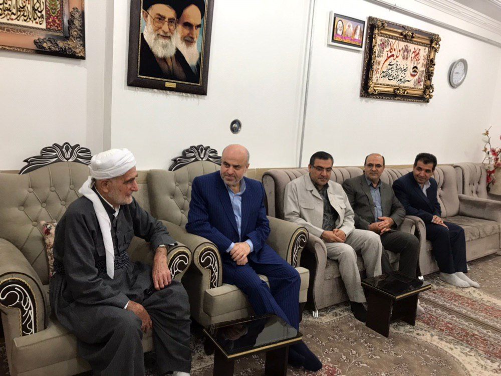 رئیس کل دادگستری استان کردستان با امام جمعه بانه دیدار کرد