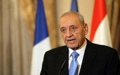 پیام تسلیت رئیس پارلمان لبنان در پی حادثه سقوط هواپیما تهران-یاسوج