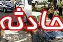 14 کشته و زخمی بر اثر واژگونی خودرو در جاده اردستان 