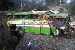واژگونی اتوبوسی در گالیکش ۳۶ مصدوم برجای گذاشت