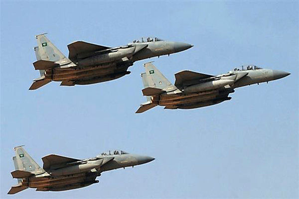 حملات جنگنده های ائتلاف سعودی به صعده یمن