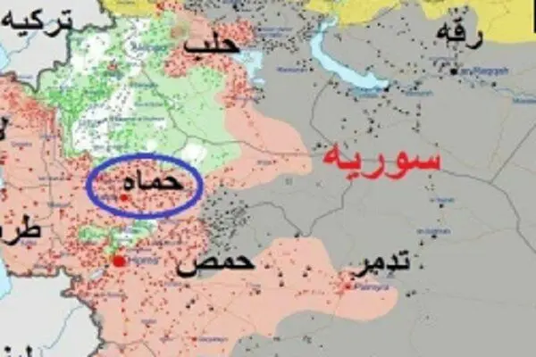 انفجارهای مهیب در فرودگاه نظامی حماه در سوریه به وقوع پیوست