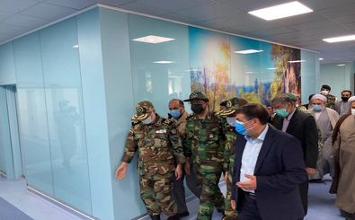 بخش‌ های جدید بیمارستان خانواده نیروی زمینی ارتش افتتاح شد