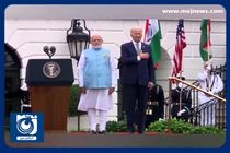 سوتی جو بایدن در دیدار با نخست‌وزیر هند! + فیلم