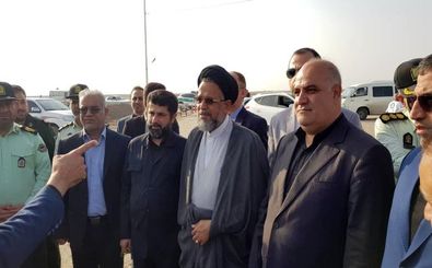 وزیر اطلاعات از امکانات و وضعیت مرز شلمچه بازدید کرد
