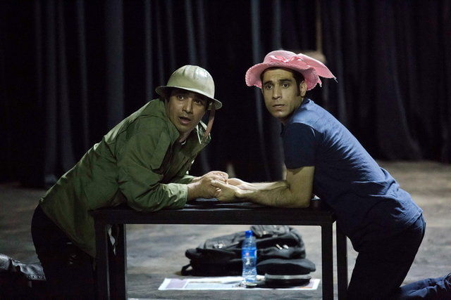 کمدی «ادوارد و ننه» در پلاتو اجرا تئاترشهر