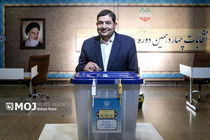 سرپرست نهاد ریاست جمهوری رای خود را به صندوق انداخت