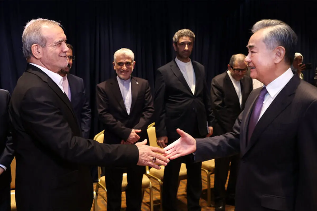 پزشکیان برای دیدار با رئیسجمهور چین وارد پکن شد