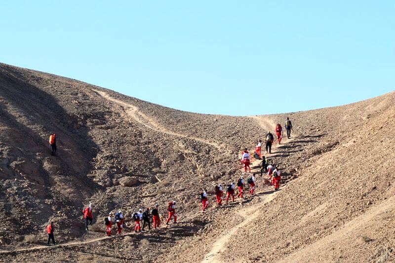 گزارش تصویری/شرکت 30 امدادگر یزدی در آموزش جستجو و نجات کوهستان 