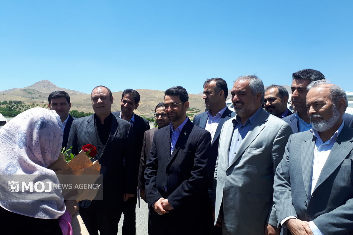 وزیر ارتباطات و فناوری اطلاعات وارد کردستان شد