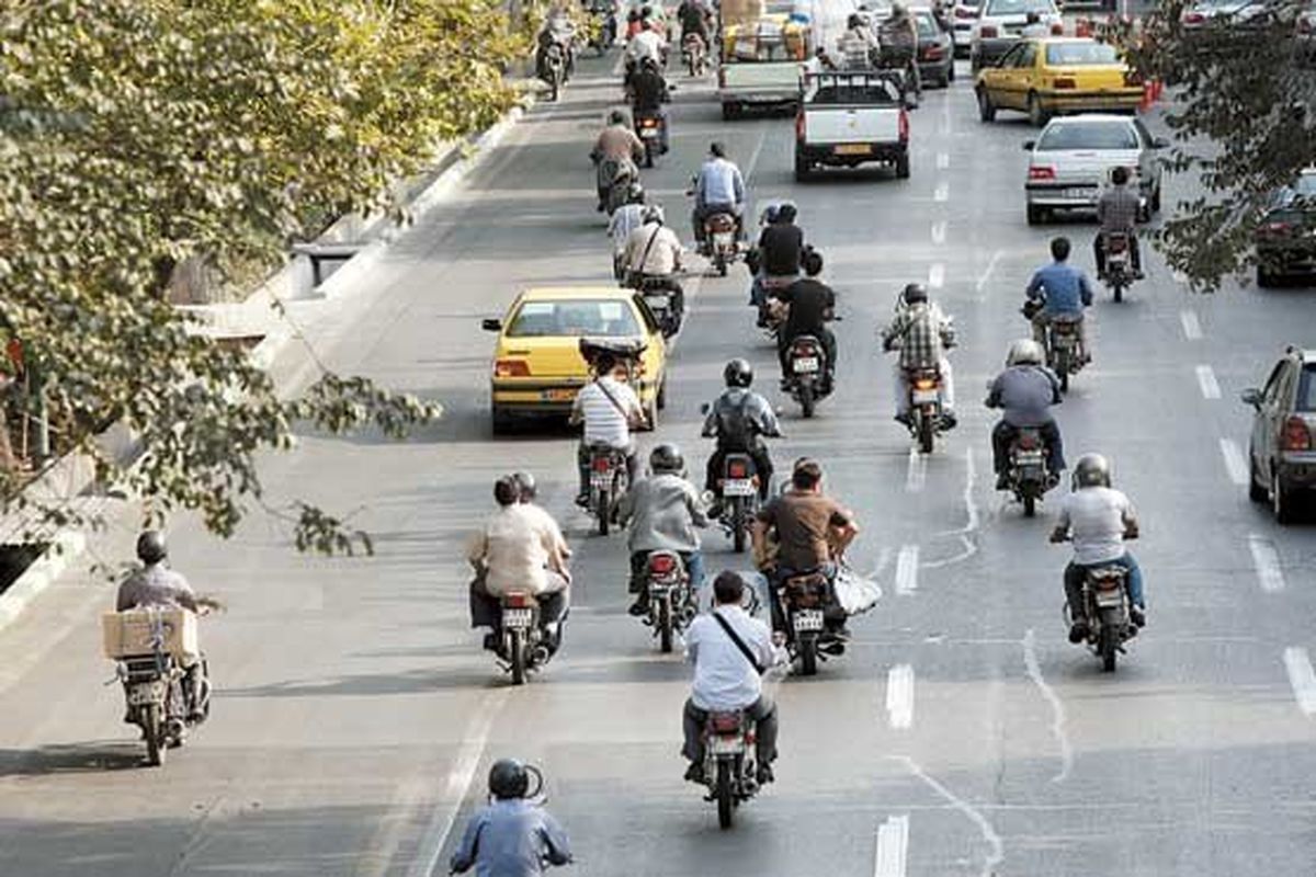 نقش موتورسیکلت‌ های سرگردان در آلودگی هوا