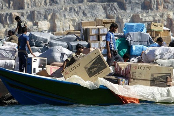 محموله 41 میلیاردی قاچاق در آب های شمالی خلیج فارس کشف شد