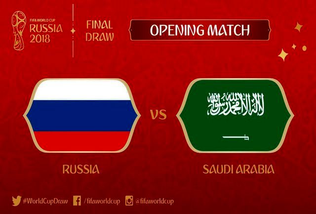 ساعت بازی عربستان و روسیه در جام جهانی مشخص شد