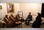Omani FM met with martyr Amir-Abdollahian's family