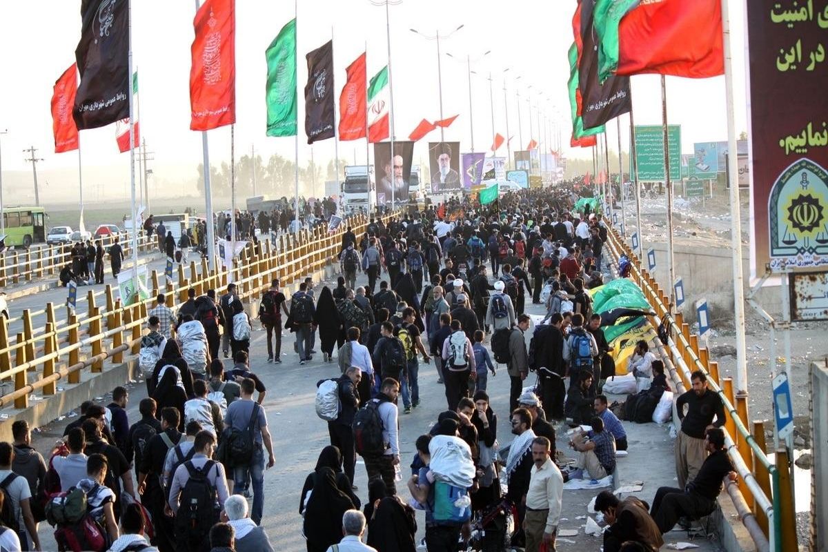 ۱۱ هزار مسافر روز گذشته از مرز مهران تردد ‌کردند